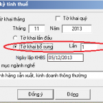 Lưu ý khi khai bổ sung điều chỉnh Thuế GTGT