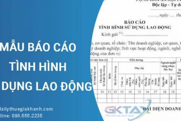 Hướng dẫn nộp báo cáo tình hình sử dụng lao động năm 2021